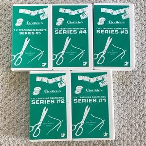 SEW SMART VIDEO CLOTILDE 5 SERIES VHS Video Tape